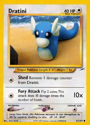 Dratini (63/105) [Neo Destiny Unlimited] | Devastation Store