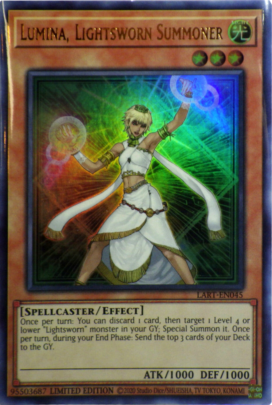 Lumina, Twilightsworn Shaman [LART-EN047] Ultra Rare | Devastation Store