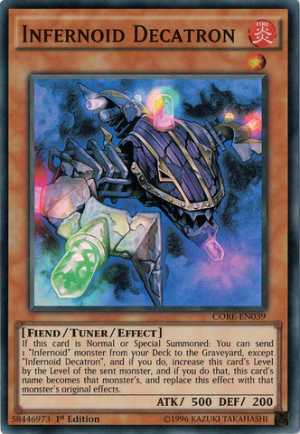 Infernoid Decatron [CORE-EN039] Super Rare | Devastation Store