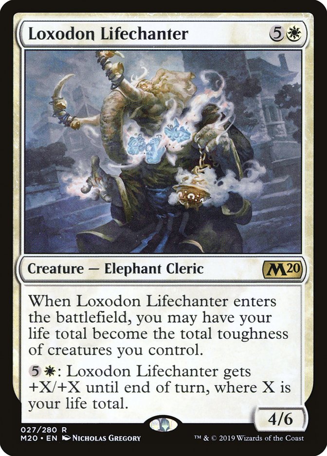 Loxodon Lifechanter [Core Set 2020] | Devastation Store