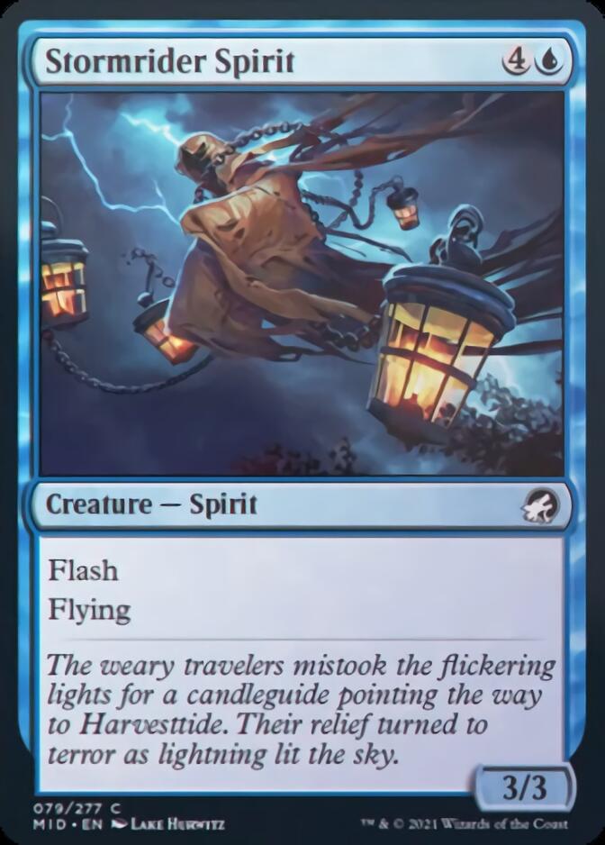 Stormrider Spirit [Innistrad: Midnight Hunt] | Devastation Store