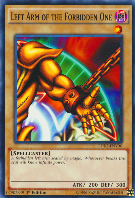 Left Arm of the Forbidden One [LDK2-ENY06] Common | Devastation Store