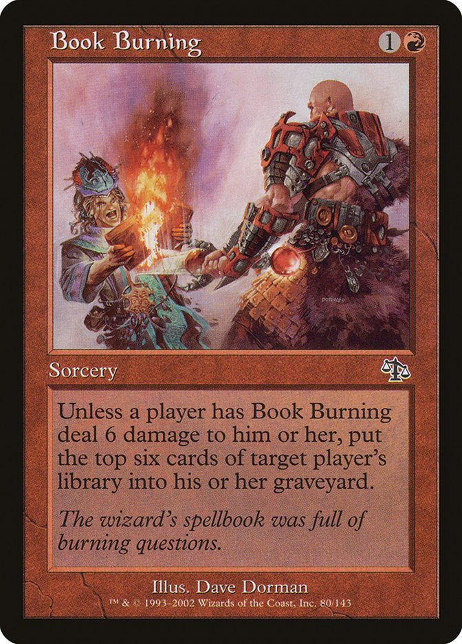 Book Burning [Judgment] | Devastation Store