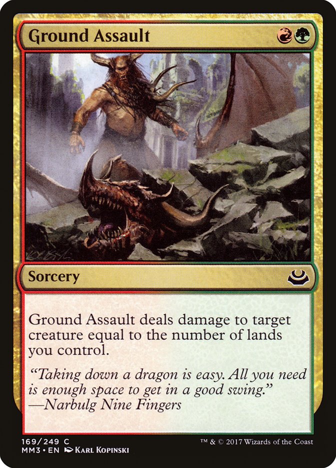 Ground Assault [Modern Masters 2017] - Devastation Store | Devastation Store