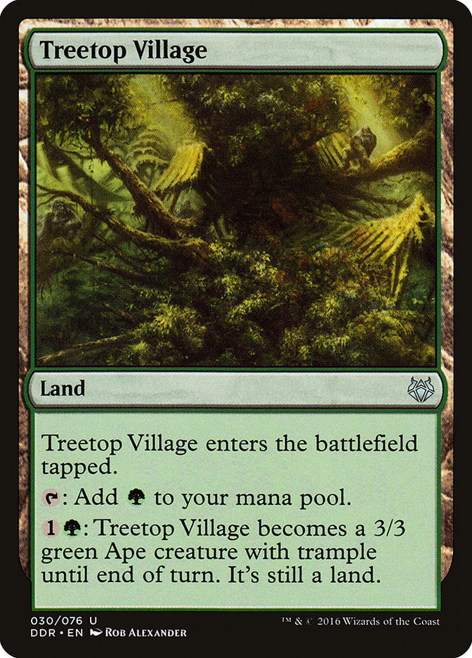 Treetop Village [Duel Decks: Nissa vs. Ob Nixilis] | Devastation Store