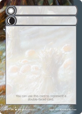 Helper Card (6/9) [Innistrad: Midnight Hunt Tokens] | Devastation Store