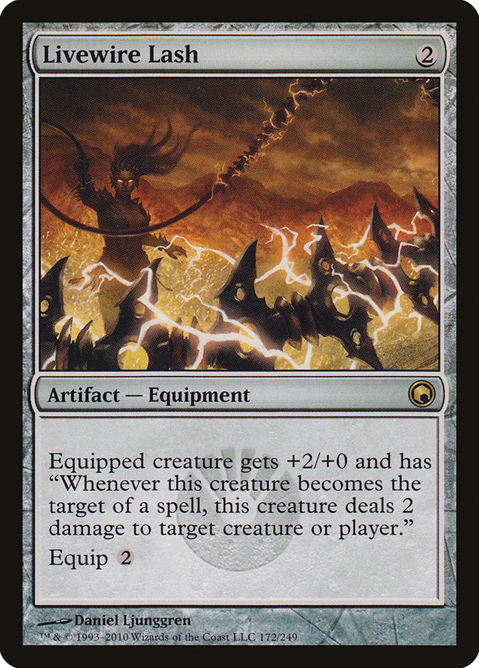 Livewire Lash [Scars of Mirrodin] | Devastation Store