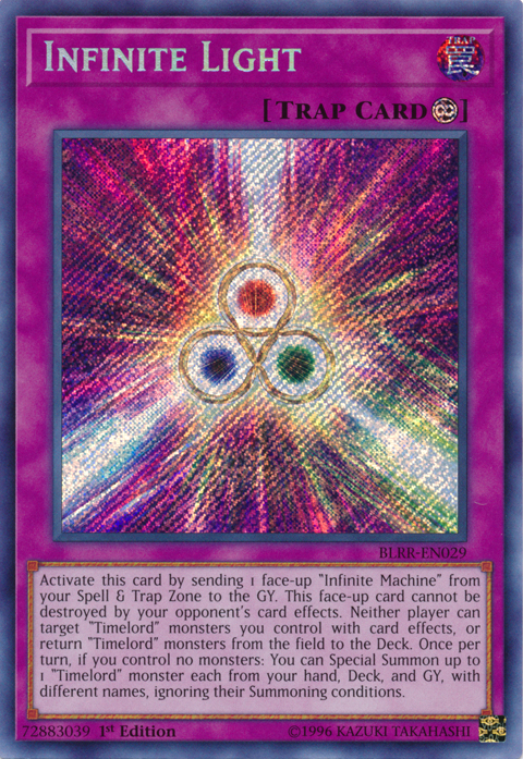 Infinite Light [BLRR-EN029] Secret Rare | Devastation Store