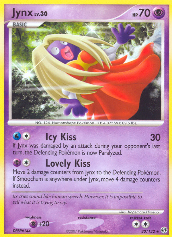 Jynx (30/132) [Diamond & Pearl: Secret Wonders] | Devastation Store