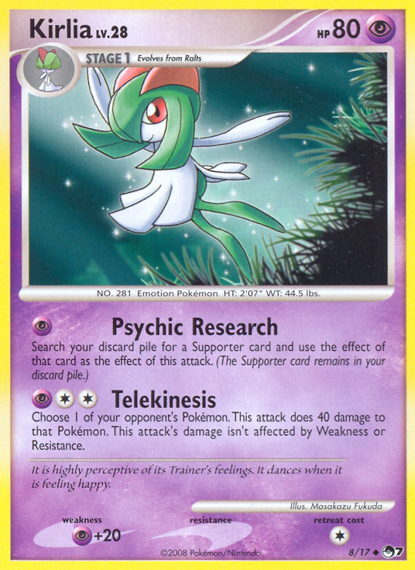 Kirlia (8/17) [POP Series 7] | Devastation Store