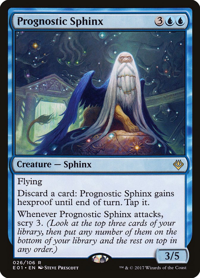 Prognostic Sphinx [Archenemy: Nicol Bolas] - Devastation Store | Devastation Store