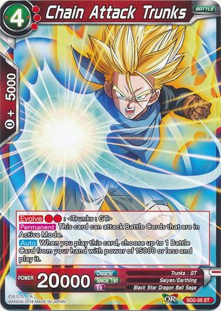 Chain Attack Trunks (Starter Deck - The Extreme Evolution) [SD2-05] | Devastation Store