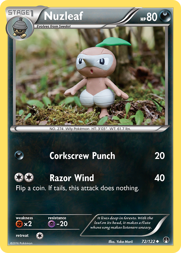 Nuzleaf (72/122) [XY: BREAKpoint] | Devastation Store