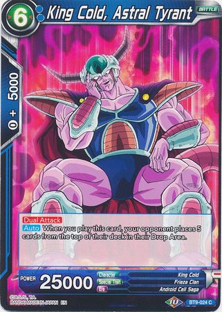 King Cold, Astral Tyrant [BT9-024] | Devastation Store