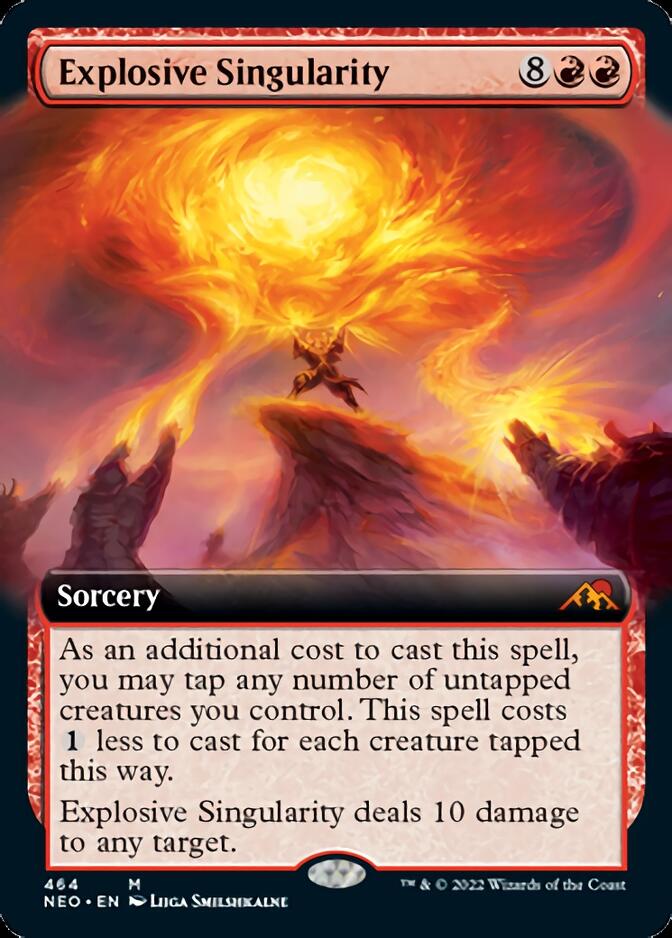 Explosive Singularity (Extended) [Kamigawa: Neon Dynasty] | Devastation Store