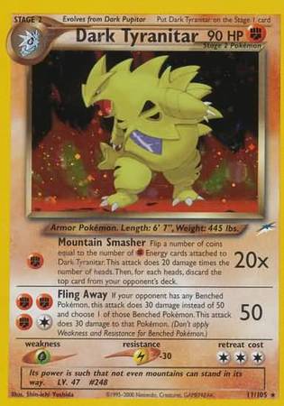 Dark Tyranitar (11/105) [Neo Destiny Unlimited] | Devastation Store