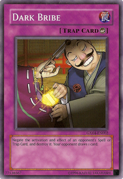 Dark Bribe (GX Tag Force 2) [GX04-EN002] Super Rare | Devastation Store