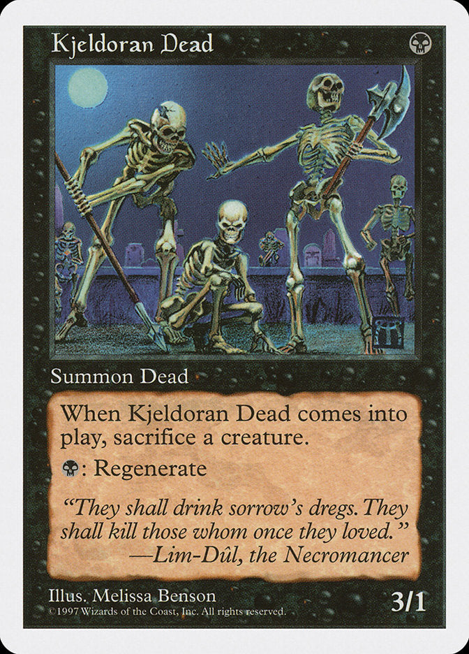 Kjeldoran Dead [Fifth Edition] - Devastation Store | Devastation Store