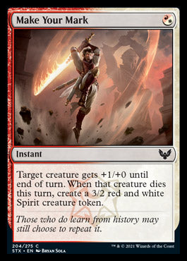 Make Your Mark [Strixhaven: School of Mages] | Devastation Store