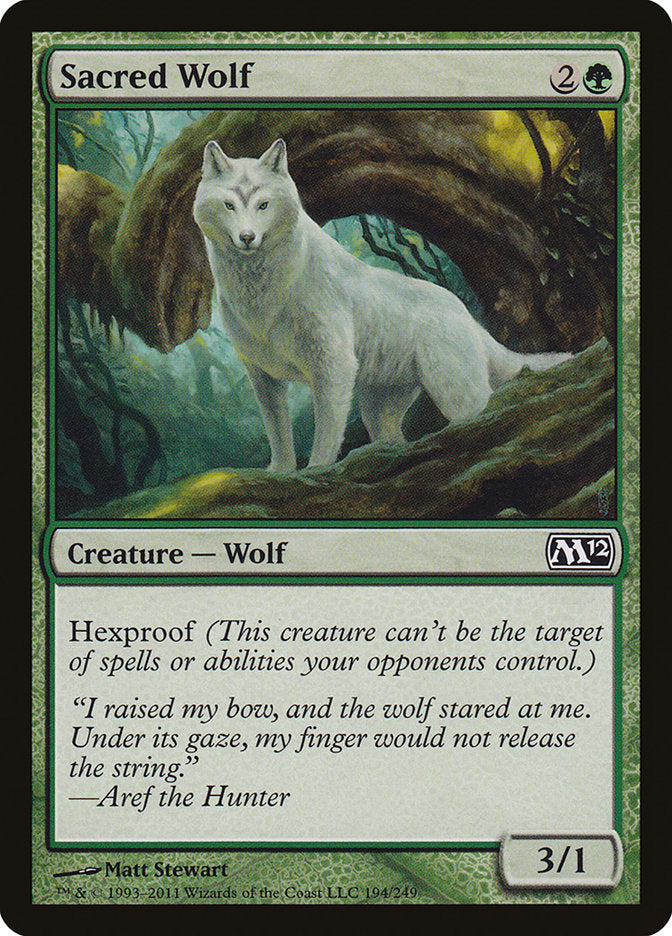 Sacred Wolf [Magic 2012] | Devastation Store