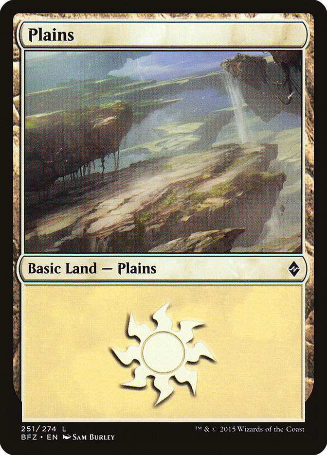 Plains (251a) [Battle for Zendikar] | Devastation Store