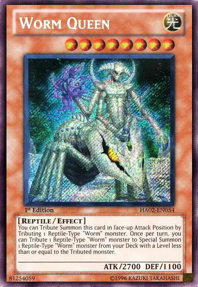 Worm Queen [HA02-EN054] Secret Rare | Devastation Store