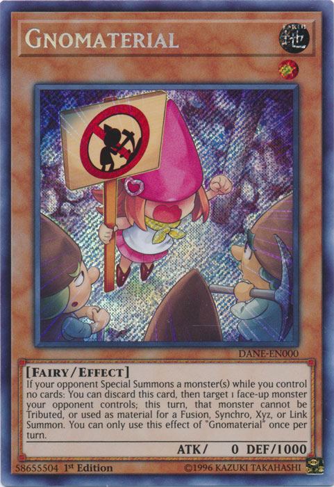 Gnomaterial [DANE-EN000] Secret Rare | Devastation Store