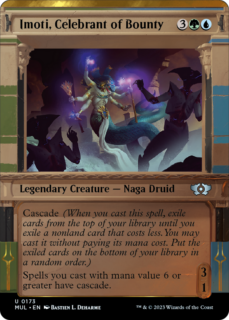 Imoti, Celebrant of Bounty (Halo Foil) [Multiverse Legends] | Devastation Store