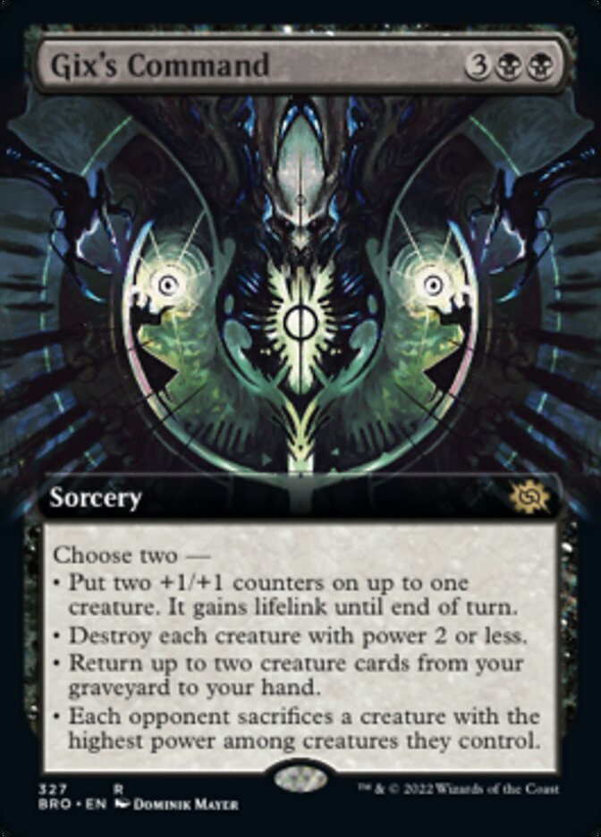 Gix's Command (Extended Art) [The Brothers' War] | Devastation Store