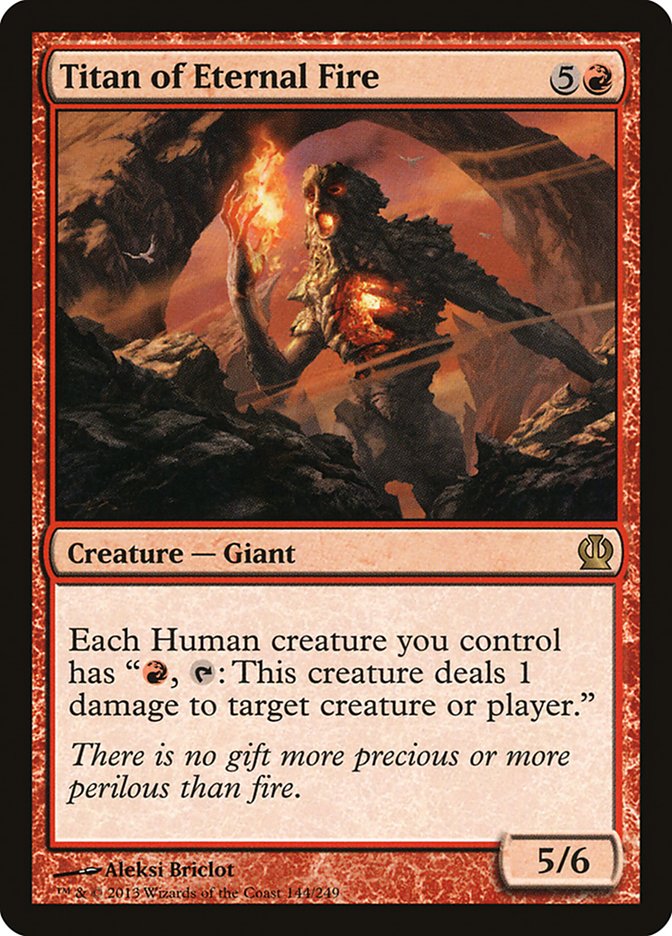 Titan of Eternal Fire [Theros] | Devastation Store