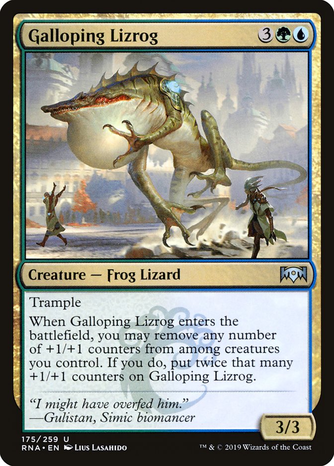 Galloping Lizrog [Ravnica Allegiance] | Devastation Store