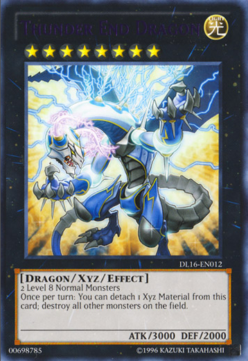 Thunder End Dragon (Purple) [DL16-EN012] Rare | Devastation Store