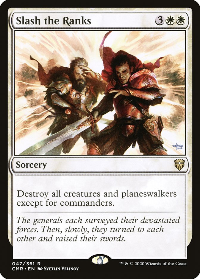 Slash the Ranks [Commander Legends] | Devastation Store