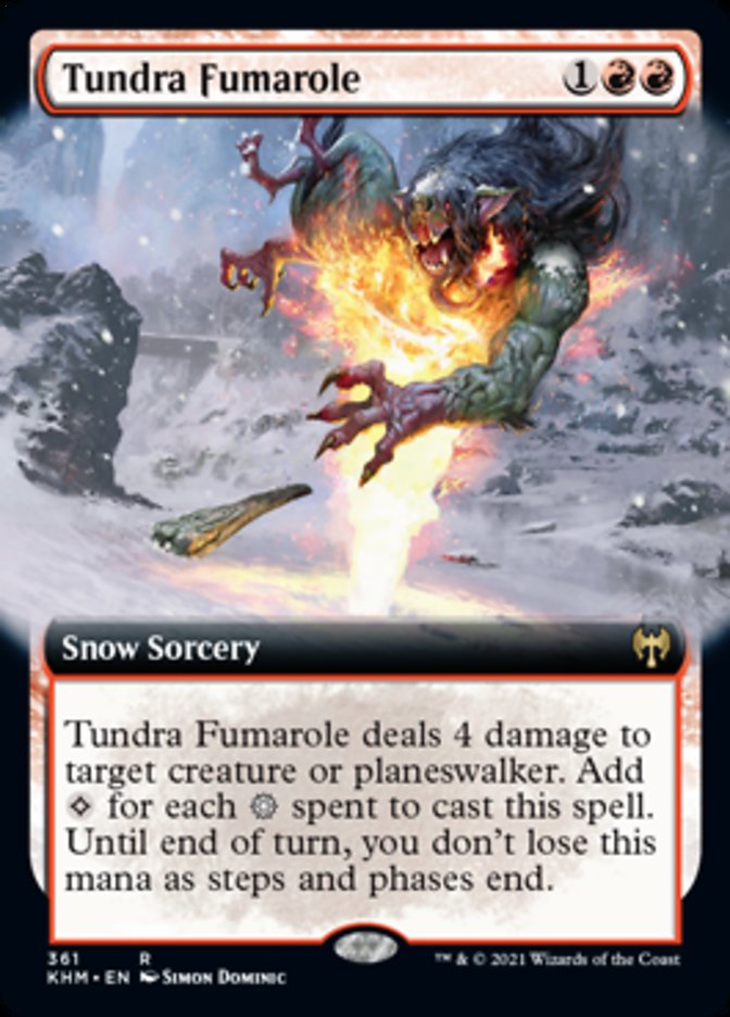 Tundra Fumarole (Extended Art) [Kaldheim] | Devastation Store