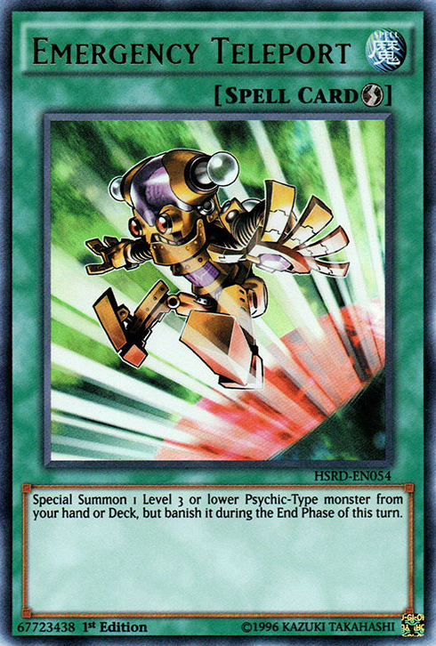 Emergency Teleport [HSRD-EN054] Ultra Rare | Devastation Store