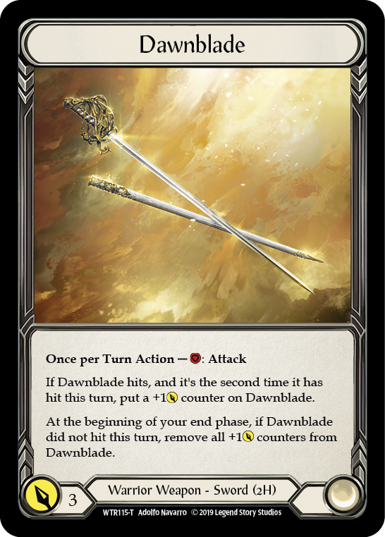 Dawnblade [WTR115-T] Alpha Print Normal | Devastation Store