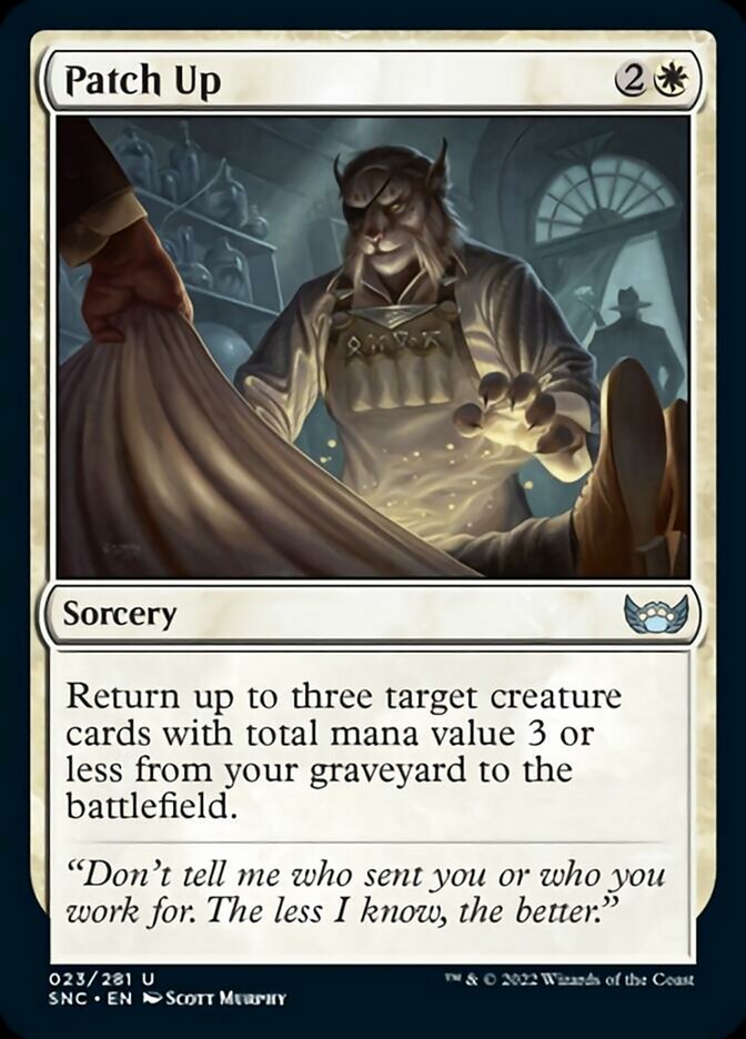 Patch Up [Streets of New Capenna] | Devastation Store