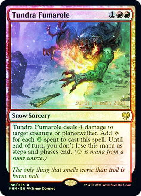 Tundra Fumarole [Kaldheim Prerelease Promos] | Devastation Store