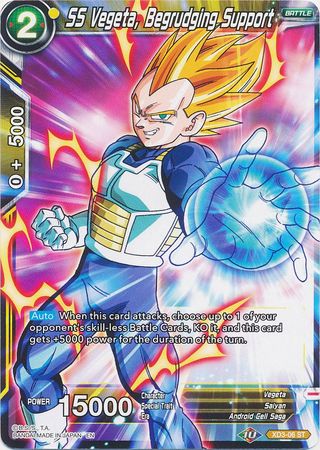 SS Vegeta, Begrudging Support [XD3-06] | Devastation Store