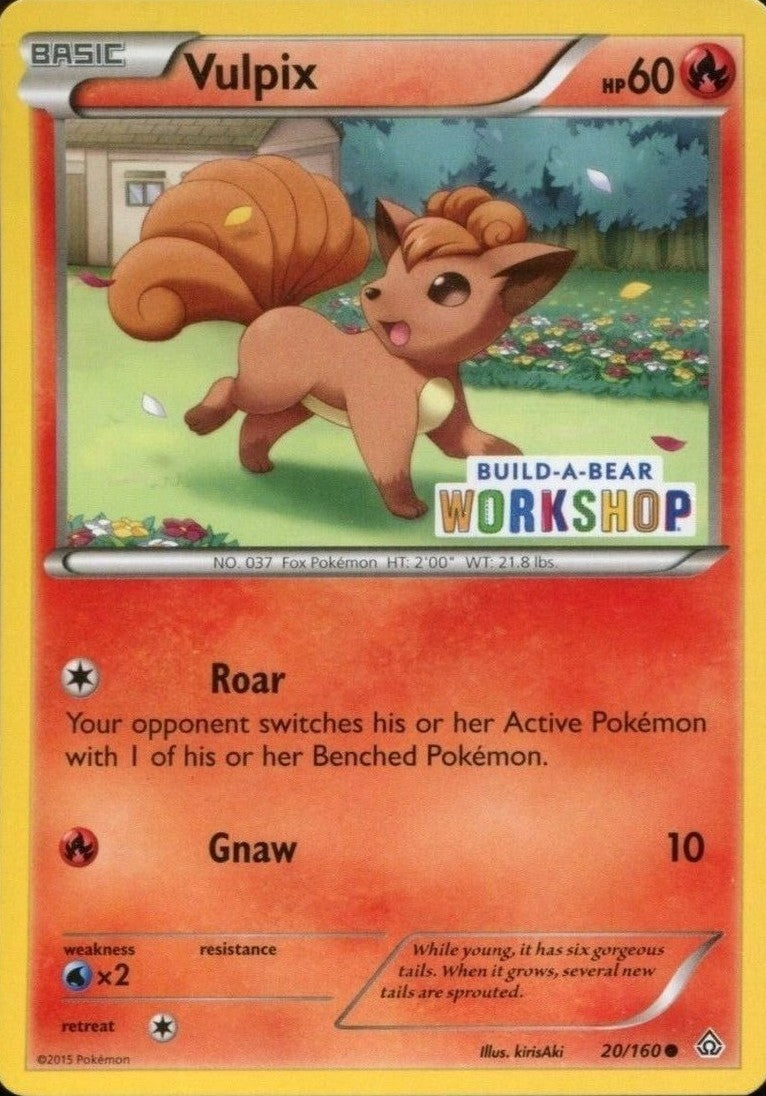 Vulpix (20/160) (Build A Bear Workshop Exclusive) [XY: Primal Clash] | Devastation Store