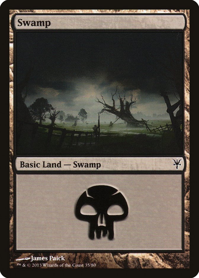 Swamp (35) [Duel Decks: Sorin vs. Tibalt] - Devastation Store | Devastation Store