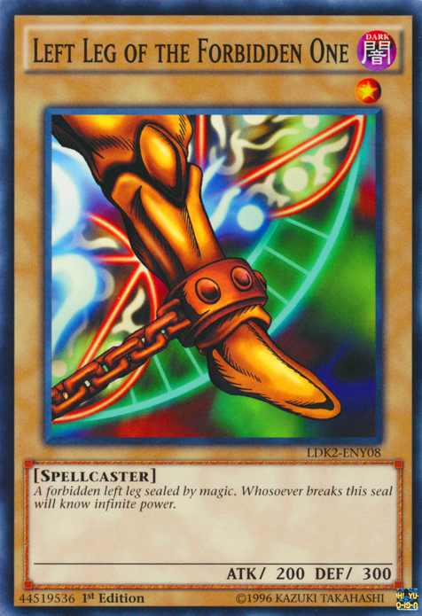 Left Leg of the Forbidden One [LDK2-ENY08] Common | Devastation Store