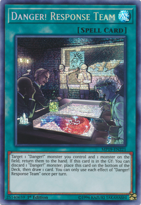 Danger! Response Team [MP19-EN221] Prismatic Secret Rare | Devastation Store