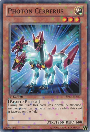 Photon Cerberus [SP13-EN012] Starfoil Rare | Devastation Store