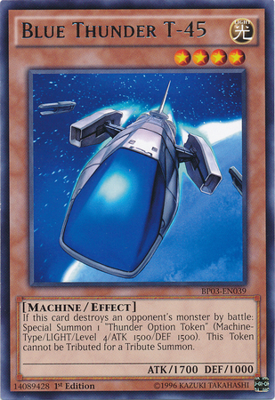 Blue Thunder T-45 [BP03-EN039] Rare | Devastation Store