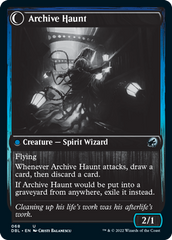 Overwhelmed Archivist // Archive Haunt [Innistrad: Double Feature] | Devastation Store