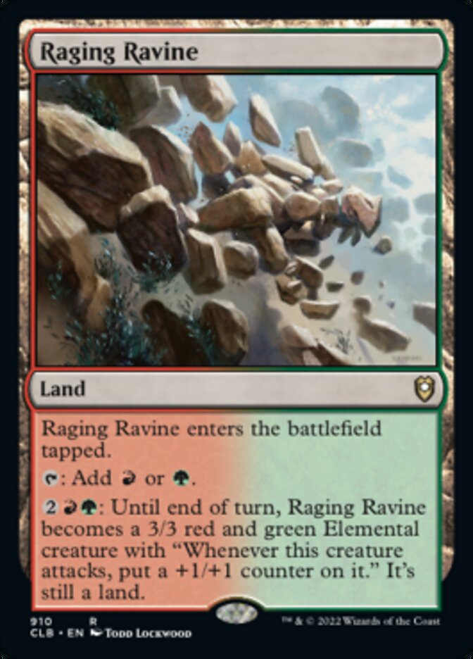 Raging Ravine [Commander Legends: Battle for Baldur's Gate] | Devastation Store