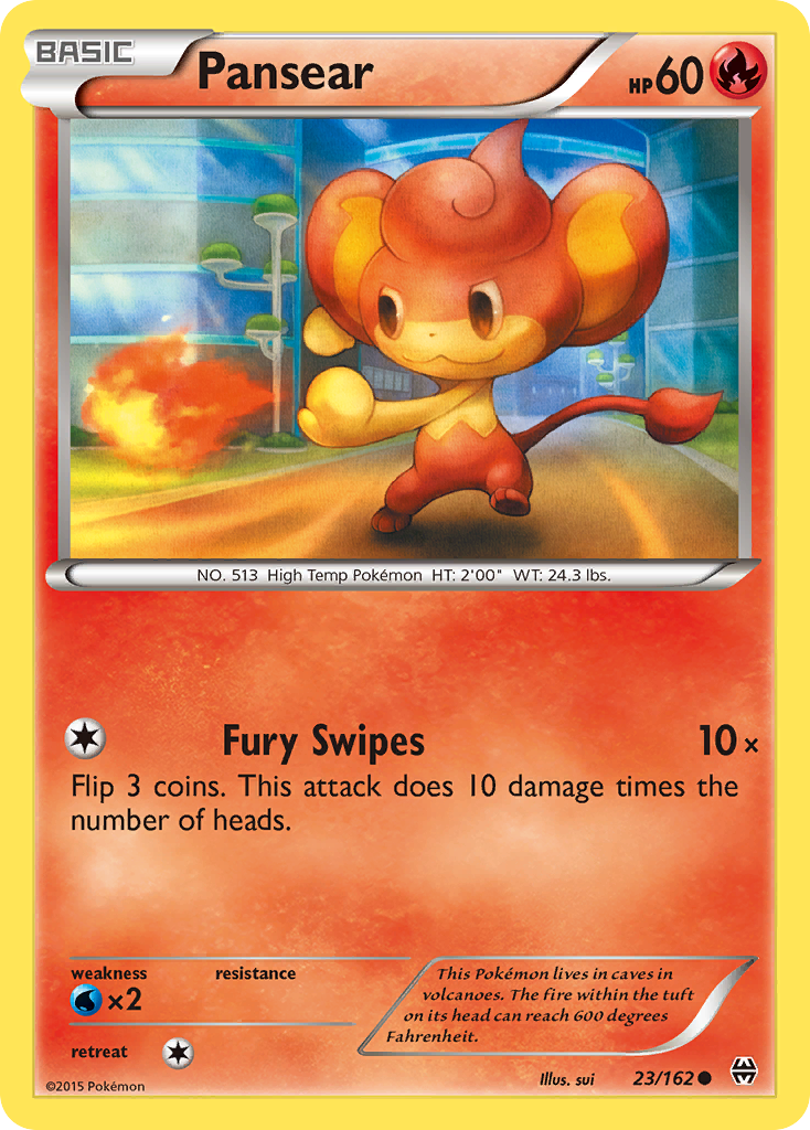Pansear (23/162) [XY: BREAKthrough] | Devastation Store