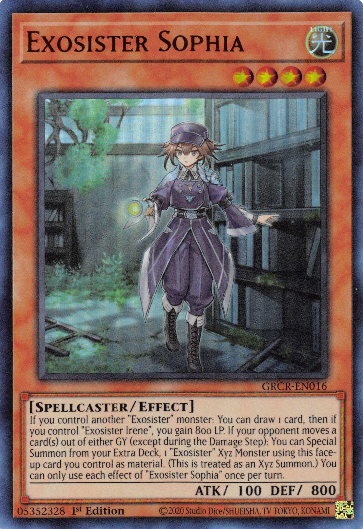 Exosister Sophia [GRCR-EN016] Ultra Rare | Devastation Store