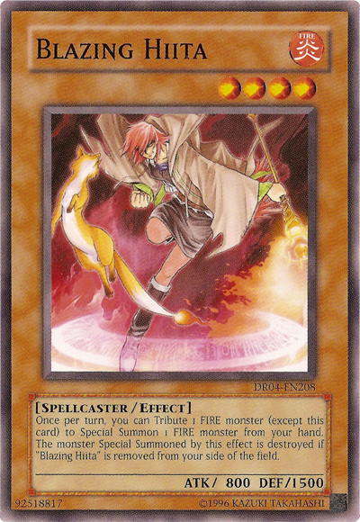 Blazing Hiita [DR04-EN208] Common | Devastation Store